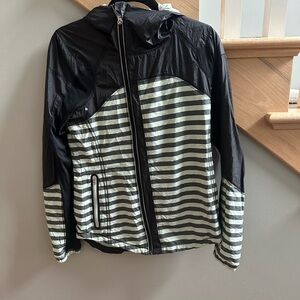 Lululemon Athletica Black and Cream Jacket